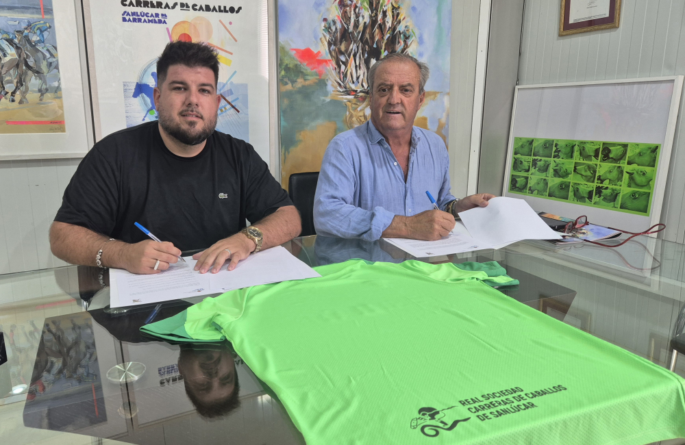 LA REAL SOCIEDAD DE CARRERAS Y EL ATCO. SANLUQUEÑO RENUEVAN SU ACUERDO DE COLABORACIÓN 