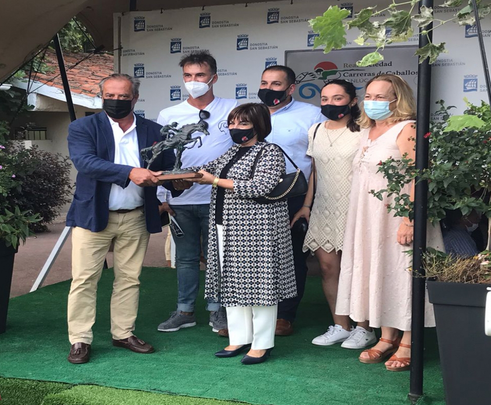 AYER DOMINGO SE CELEBRÓ EN SAN SEBASTIÁN EL PREMIO  DEDICADO A LAS CARRERAS DE CABALLOS DE SANLÚCAR